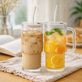 Handle Glass Tumbler Set (760ml ×2)